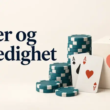 Poker og veldedighet – den organiserte giverkulturen i